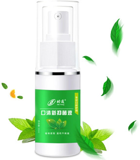 Oral Cleanser 30g Breath Freshener Spray Oral Odor Treatment Spray Refresher for Bad Breath Oral Care Breath Fresheners @ME88