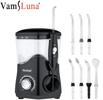 Oral Irrigator irrigador Water Pulse Flosser Dental Jet Teeth Cleaner Toothbrushing Hydro Jet With 600ml Water Tank Nails Erotic