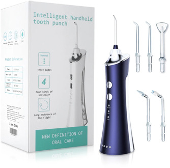 Oral Irrigator USB Water Flosser Rechargeable Portable Dental Water Jet Floss 3 Modes Waterproof Teeth Cleaner rinse teeth