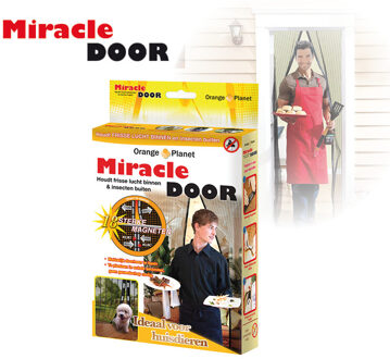 Orange Donkey Miracle Door - Zwart