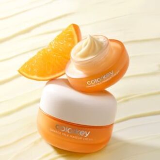Orange Milk Makeup Cream - 2 Size #Makeup Cream - 20g