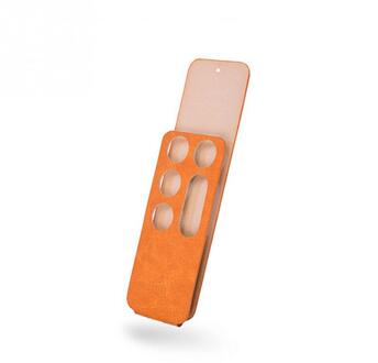 Oranje Afstandsbediening Covers Pu Bescherm Case Skin Cover Voor Apple Tv 4 Afstandsbediening