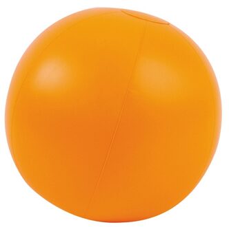 Oranje artikelen Opblaasbare strandbal oranje 30 cm - Action products