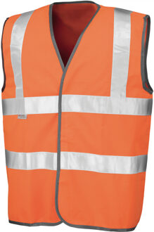 Oranje artikelen Oranje Reflecterend Veiligheidsvest 3xl - Veiligheidshesje