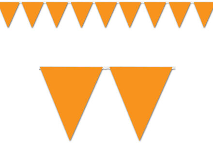 Oranje artikelen Sterke oranje vlaggenlijn 3.5 meter voor binnen en buiten