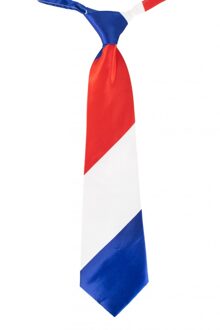 Oranje artikelen Stropdas – Holland – Rood / wit / blauw
