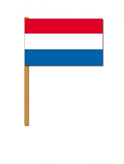 Oranje artikelen Zwaaivlaggetjes Nederland Multi