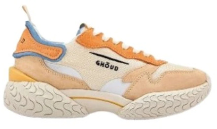 Oranje Crème Mode Sneakers Ghoud , Multicolor , Dames - 36 Eu,38 Eu,39 Eu,40 Eu,37 EU