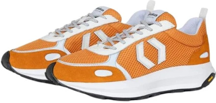 Oranje en Grijs Cross Calima Sneakers Mikakus Barcelona , Orange , Heren - 41 Eu,45 Eu,39 Eu,46 Eu,43 Eu,42 Eu,44 EU