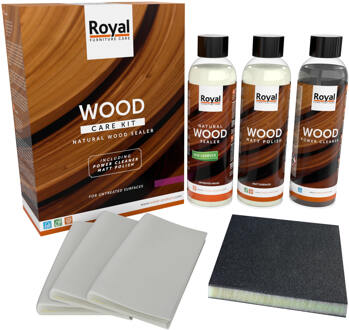 Oranje Furniture Care Natural Wood Sealer - Wood Care Kit