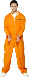 Oranje Gevangenen Kostuum 52-54 (L)