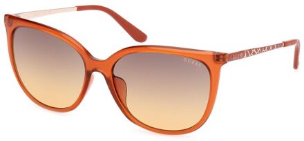 Oranje Hars Zonnebril - One Size