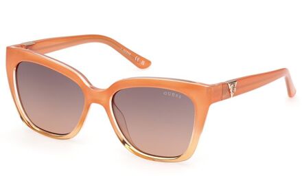 Oranje Hars Zonnebril - One Size