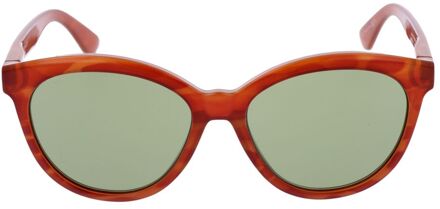 Oranje Kunststof Zonnebril - One Size