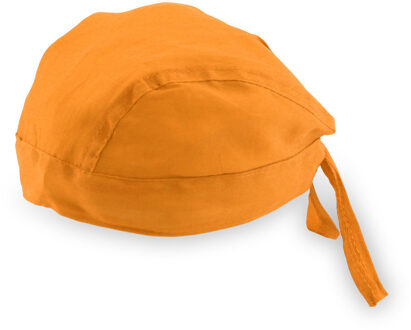 Oranje party bandana voor volwassenen