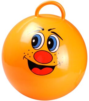 Oranje skippybal lach, O 55 cm