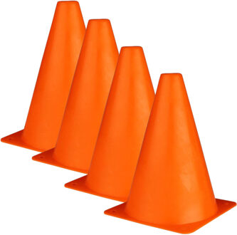 Oranje sport pionnen 19 cm 12 stuks