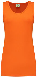 Oranje tanktop/singlet voor dames - Holland feest kleding - Supporters/fan artikelen - dameskleding hemdje/top L (40)