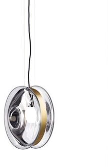 Orbital Hanglamp - Maan helder - Patina goud Transparant