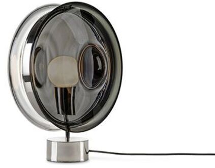 Orbital Tafellamp - Mercurius zwart - Zilver