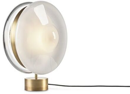 Orbital Tafellamp - Polair wit - Patina goud