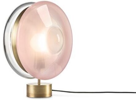 Orbital Tafellamp - Venus roze - Patina goud