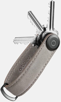 Orbitkey 2.0 Crazy horse sleuteletui driftwood Taupe