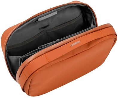 Orbitkey 2-in1 Tech Pouch terracotta Oranje - H 14 x B 33 x D 8 cm