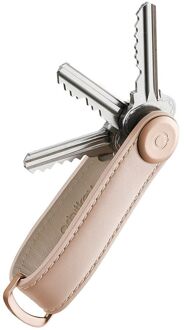 Orbitkey Sleutelhangers Orbitkey Leather Leer - roze