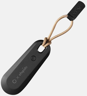 Orbitkey x Chipolo bluetooth tracker V2 black Zwart - No Size