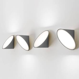 Orchid LED wandlamp, donkergrijs