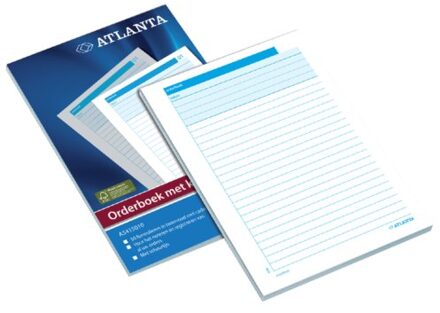 Orderboek Atlanta A5 50x2vel Wit
