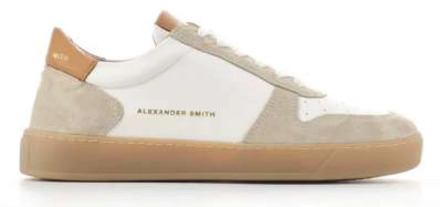 Ordinario Leren Sneakers voor Mannen Alexander Smith , Beige , Heren - 41 Eu,44 EU
