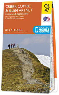 Ordnance Survey: Crieff, Comrie & Glen Artney 1 : 25 000