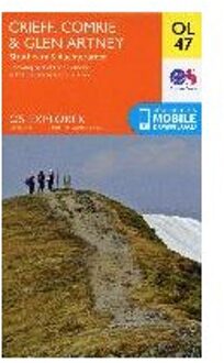 Ordnance Survey: Crieff, Comrie & Glen Artney 1 : 25 000