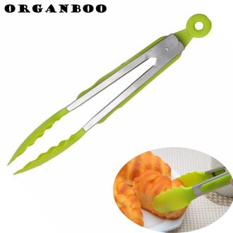 ORGANBOO 1 ST Keuken Huishoudelijke Voedsel Clip BBQ Barbecue Steak Tang Brood Hand Cake Buffet Clips Willekeurige kleur