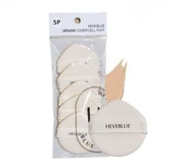 Organic Cover Cell Puff Set 5 pcs