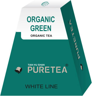 Organic Green White Line 36 stuks Korte THT
