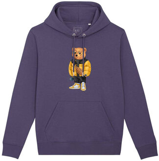 Organic Hoodie Filou Li. Paars - XL