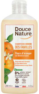 Organic Shower Gel & Shampoo Family Orange - 250 Ml