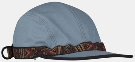 Organic Strapcap Pet Blauw - M