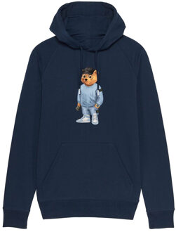 Organic Summer Hoodie Filou Lxi. Blauw - XL