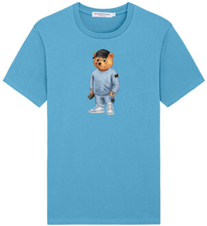 Organic T-shirt Filou Lxi. Licht blauw - S