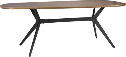 Organische Eettafel 'Lissete' MDF, 180 x 90cm - 180 x 90 cm