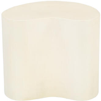 Organische Salontafel 'Scottie' Beton, 50 x 33cm - 50 x 33 cm