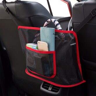 Organizer Seat Side Opslag Mesh Net Tassen Automobiles Parts Interieur Accessoires Auto Netto Pocket Handtas Houder 3