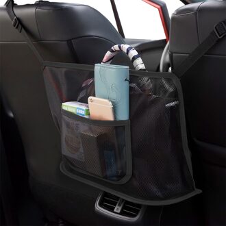 Organizer Seat Side Opslag Mesh Net Tassen Automobiles Parts Interieur Accessoires Auto Netto Pocket Handtas Houder 4