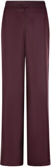 Organza glanzende pantalon Olexa  bordeaux - 34,36,38,40,42,