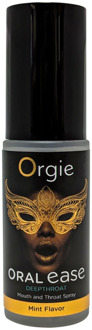 Orgie Oral Ease Deepthroat - Mond- en Keelspray - Munt Smaak - 0,5 fl oz / 15 ml
