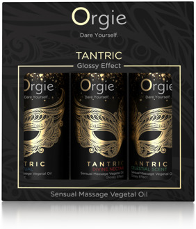 Orgie Tantric - Sensuele Massageolie Set - Mini Formaat